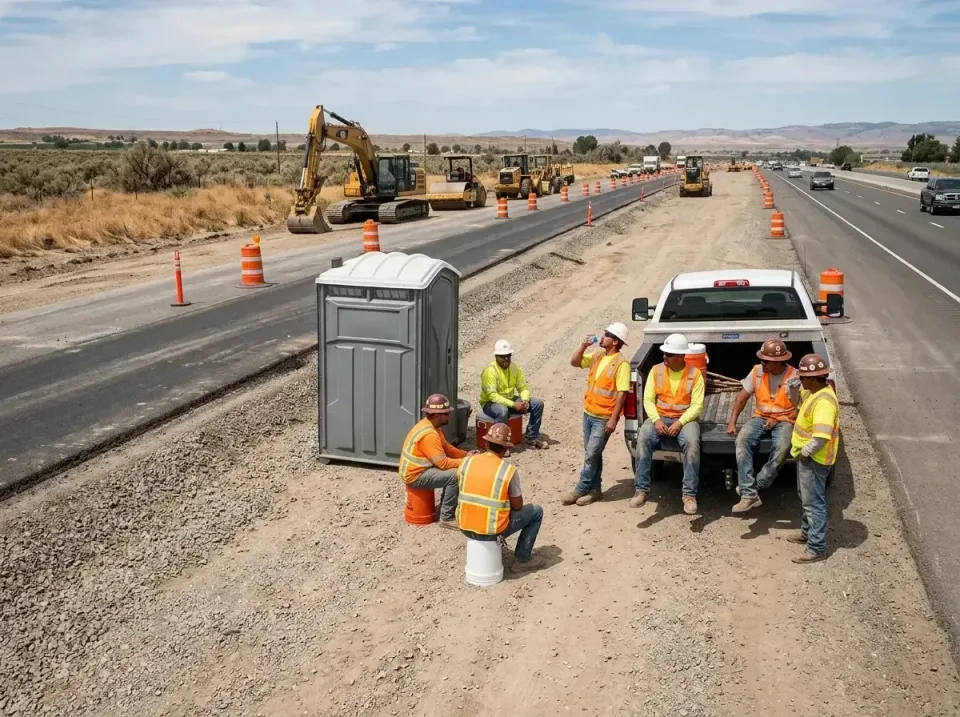 highway-road-construction-crew-007 — frequently asked questions, Porta Potty and Restroom Rentals in Junction City, KY